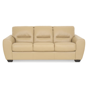 NAPOLI Canapea extensibilă, 3 locuri, piele