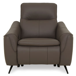 REYNOLDS Fotoliu cu recliner electric, piele