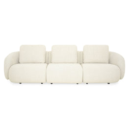 MEZZALUNA Canapea 3 locuri, stofă