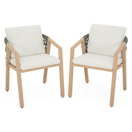 JACOB Set mobilier terasă/grădină, 2 scaune