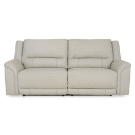 SUNNERST Canapea 3 locuri, 2 reclinere electrice, piele