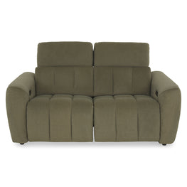 WISNER Canapea 2 locuri, 2 reclinere electrice, mecanism electric tetiere, stofă