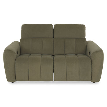 WISNER Canapea 2 locuri, 2 reclinere electrice, mecanism electric tetiere, stofă