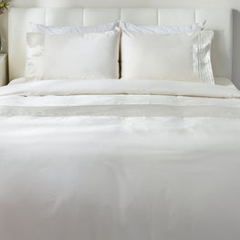 SILKY Set așternut, 4 piese, 200x220cm