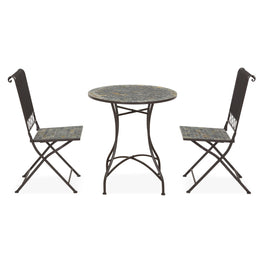 STUTTGART Set mobilier terasă/grădină, 2 scaune și masă