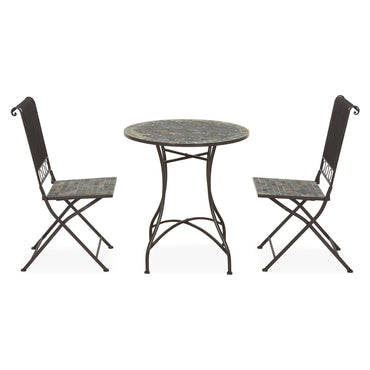STUTTGART Set mobilier terasă/grădină, 2 scaune și masă