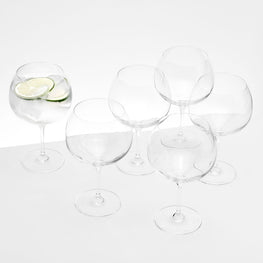 DIVINE Set 6 pahare gin, sticlă, 790ml