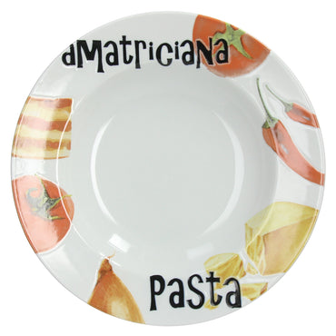 OLIVIA Farfurie paste, porțelan, D.27cm