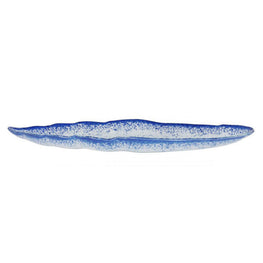 MURANO COBALTO Platou servire, sticlă, L.36cm
