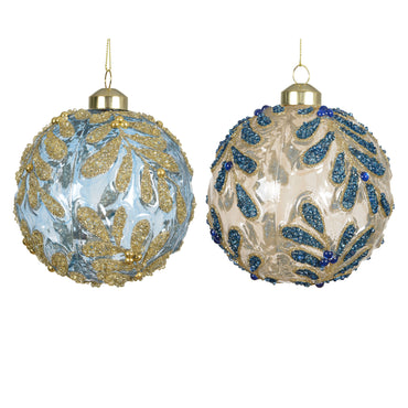 SALIS Set 2 globuri, sticlă, D.10cm