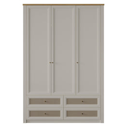 CORVEN Dulap copii, 3 uși, 4 sertare