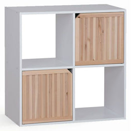 HOME PLUS Etajeră, 2 uși, 2 nișe