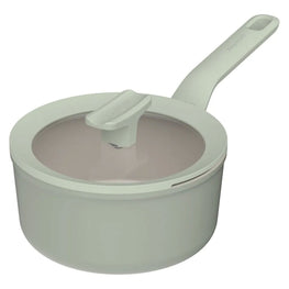 BALANCE Cratiță cu mâner și capac, aluminiu, D.18cm