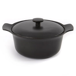 BERGHOFF Oală cu capac, fontă, D.24cm