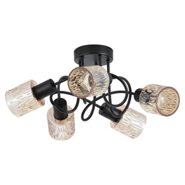 KNOT Plafonieră 5x40W E14