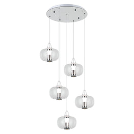 LAMBERTO Lustră 5x10W LED