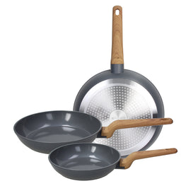 T-CARE Set 3 tigăi, aluminiu, D.20/24/28cm