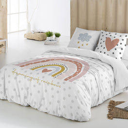 RAINBOW Set așternut 3 piese copii, 140x200cm