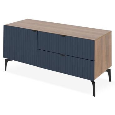 WAVE Comodă TV, 1 ușă, 2 sertare