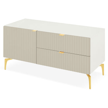 WAVE Comodă TV, 1 ușă, 2 sertare