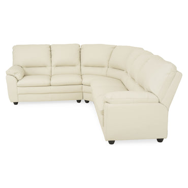 MANDY Colțar extensibil, 6 locuri, stânga/dreapta, piele