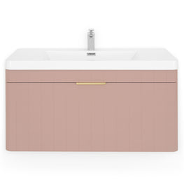 BLOOM Set mobilier baie, mască lavoar și lavoar