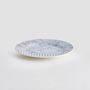 DAMASK Set 4 farfurii desert, porțelan, D.19cm
