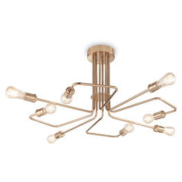 TRIUMPH Plafoniera 8 x 60W E27