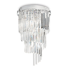 CARLTON Plafoniera 8x40W E14