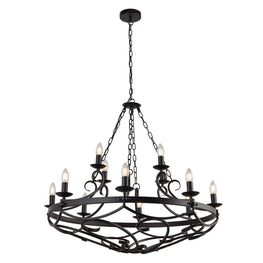 CARTWHEEL III Lustră 12x40W E14