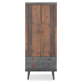 BERGEN Dulap 2 uși, 2 sertare