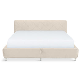 NOIR Pat tapițat 180x200cm, somieră rabatabilă și ladă depozitare incluse