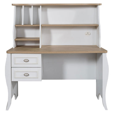 IRIS Birou copii cu suprapozabil, 2 sertare, 7 nișe