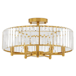 DELMO Plafonieră 6x40W E14