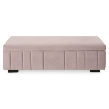 AVISO Banchetă cu ladă depozitare, stofă