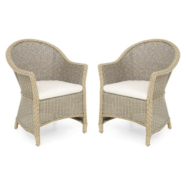 SAFFIRE Set mobilier terasă/grădină, 2 fotolii