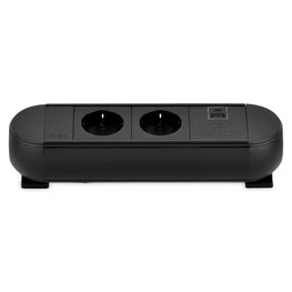 CHROMA Multipriză 2 schuko, smart usb charger a+c, cablu 3m