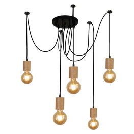 SPINNY Lustră 5x60W E27