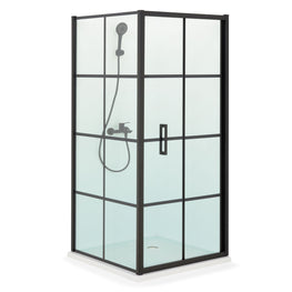 SUNRISE Sistem dus, 90x90cm, sticla