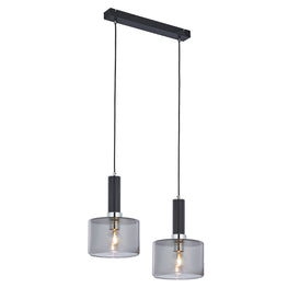 VANES Lustră 2x60W E27