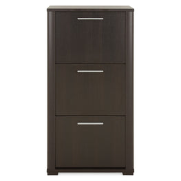 MOON Comodă pantofi, 3 uși rabatabile