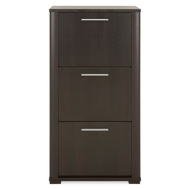 MOON Comodă pantofi, 3 uși rabatabile