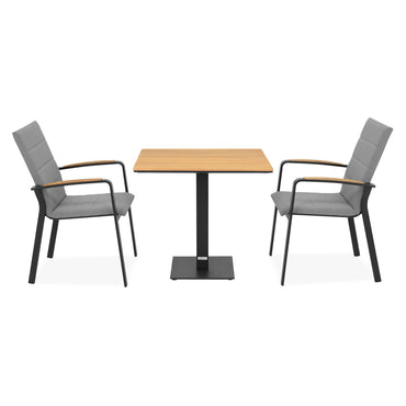 ACERO/COMO Set mobilier terasă/grădină, 2 scaune și masă