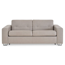 AREZZO Canapea extensibilă, 3 locuri, piele
