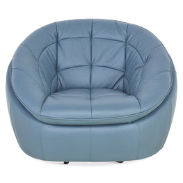 CHICAGO Fotoliu rotativ, piele