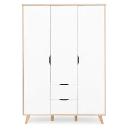 RIGA Dulap 3 uși, 2 sertare