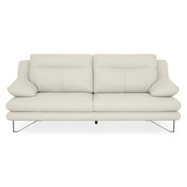 ADISA Canapea 3 locuri, mecanism spătar, piele