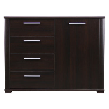 MOON Comodă 1 ușă, 4 sertare