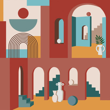 ILLUSION Set 20 șervețele masă