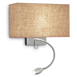 HOTEL Aplica 1+1x60/1W E27/LED